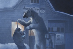 Acrylic on illustration board. 14x10.75 inches.