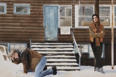 Acrylic on illustration board. 18x14 inches.