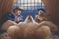 Acrylic on illustration board. 18x14 inches.