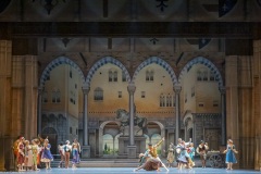 Scenery and costumes for Bioston Ballet Romeo and Juliet.