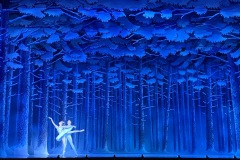 Scenery for Richmond Ballet The Nutcracker Snow Scene.