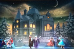 Scenery for Charlotte Ballet The Nutcracker Opening - Stahlbaum House Exterior