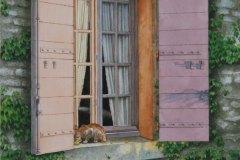 Golden hour. Watercolor on Fabriano paper. 16.5x11.5 inches.